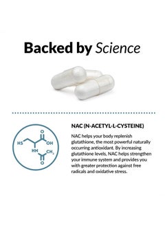 Force Factor FORCE FACTOR NAC Supplement N-Acetyl Cysteine 600 mg, Immune Support Supplement, 200 Vegetable Capsules  - Image 3
