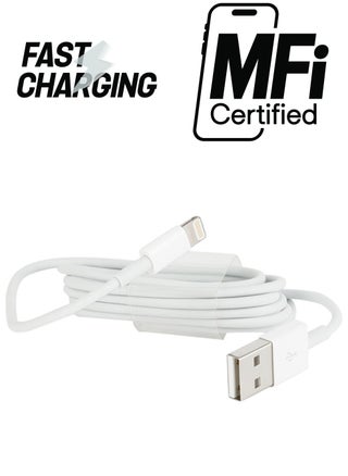 Lighting Data Syns And Charging Cable For iPhone 6 White - pzsku/Z571A82896D62326D7D2AZ/45/_/1738267170/6d7f9dc9-c211-41da-9aa3-b16f3b75bab6
