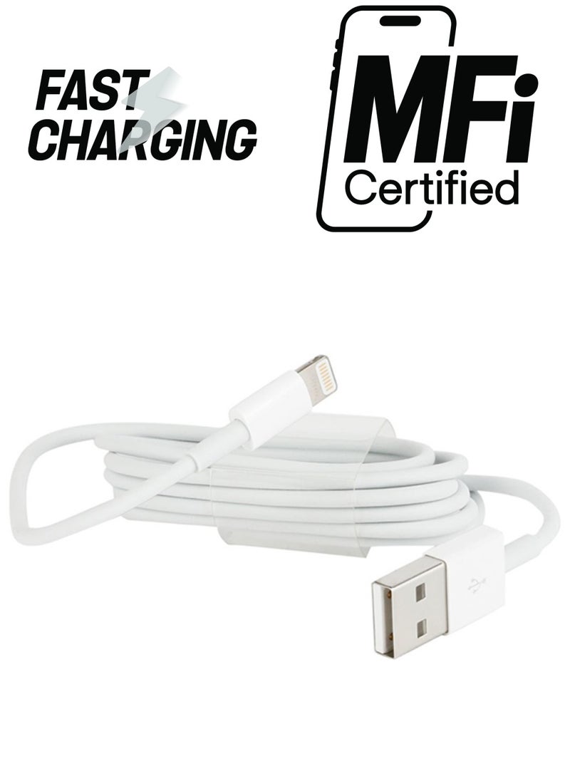 Lighting Data Syns And Charging Cable For iPhone 6 White