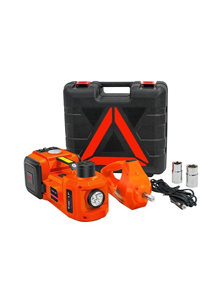 Generic Smart Electric Car Jack Kit 5 Ton 12V Electric Jack for Car with Impact Wrench and Tire Inflator Pump for SUV Sedan Truck Change Tires Garage Repair  - Image 3