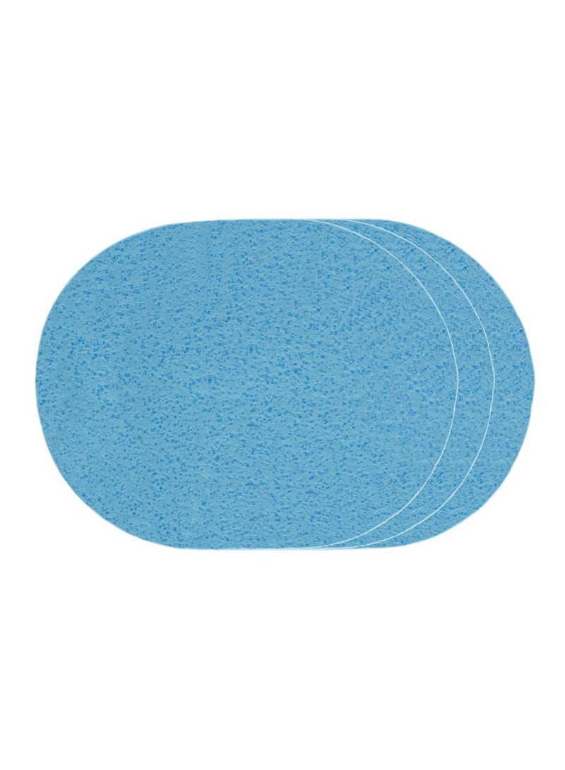 Generic 15-Piece Spa Headband and Wristband Clean Set, Includes Makeup Sponges and Face Triangle Powder Puff Skincare Beauty Blender for Washing Face,Women Gift Set(Blue) - Image 5