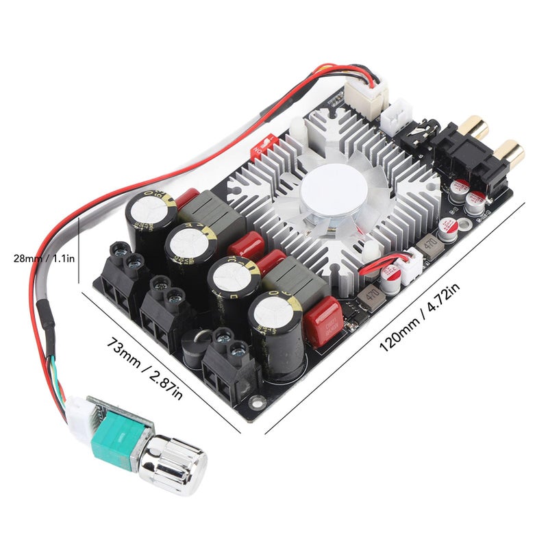 لوحة مكبر الصوت الرقمي HiFi TPA3251 عالية الطاقة ستيريو 220W X2 جسر 350W AP2202 - Image 3