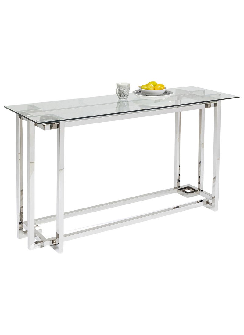 KARE - Console Table Clara Silver - Image 1