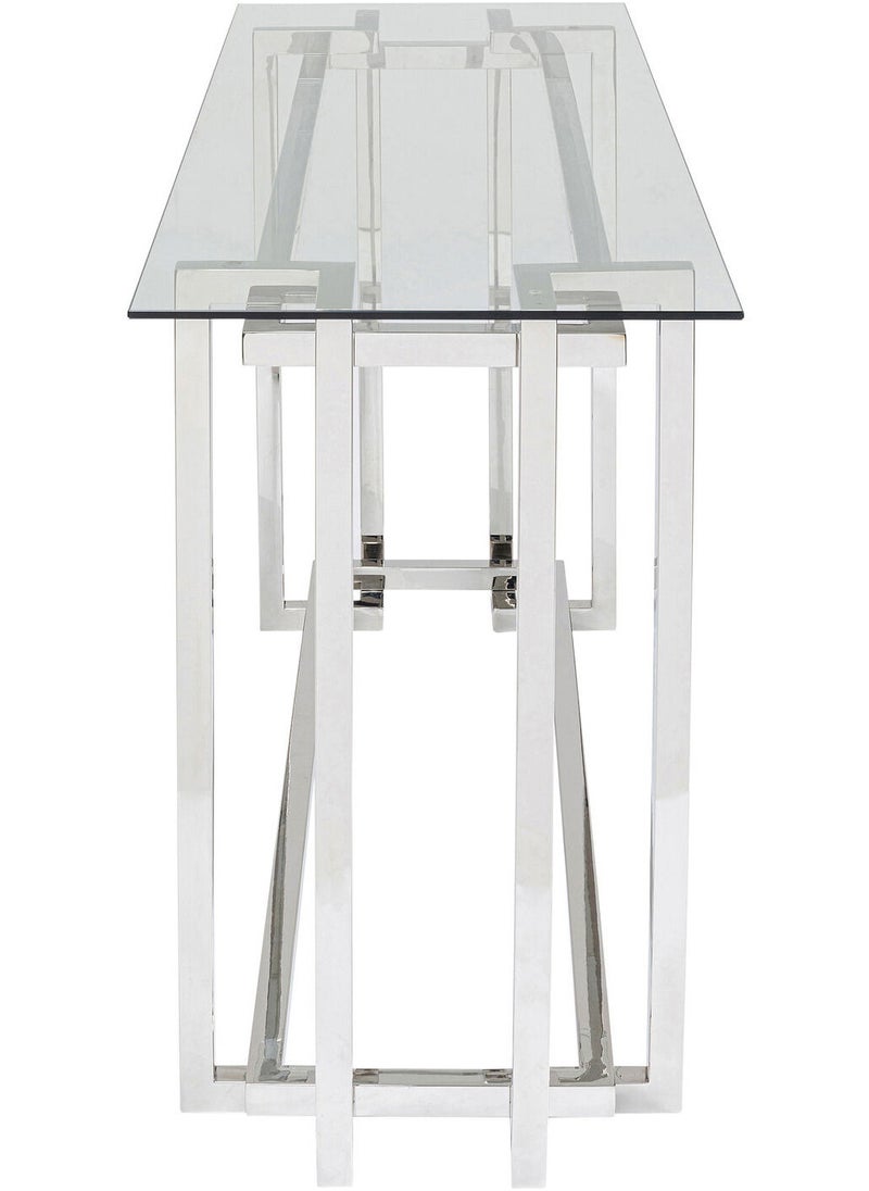 KARE - Console Table Clara Silver - Image 1