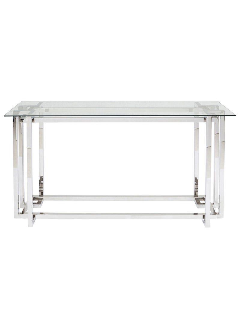 KARE - Console Table Clara Silver - Image 1