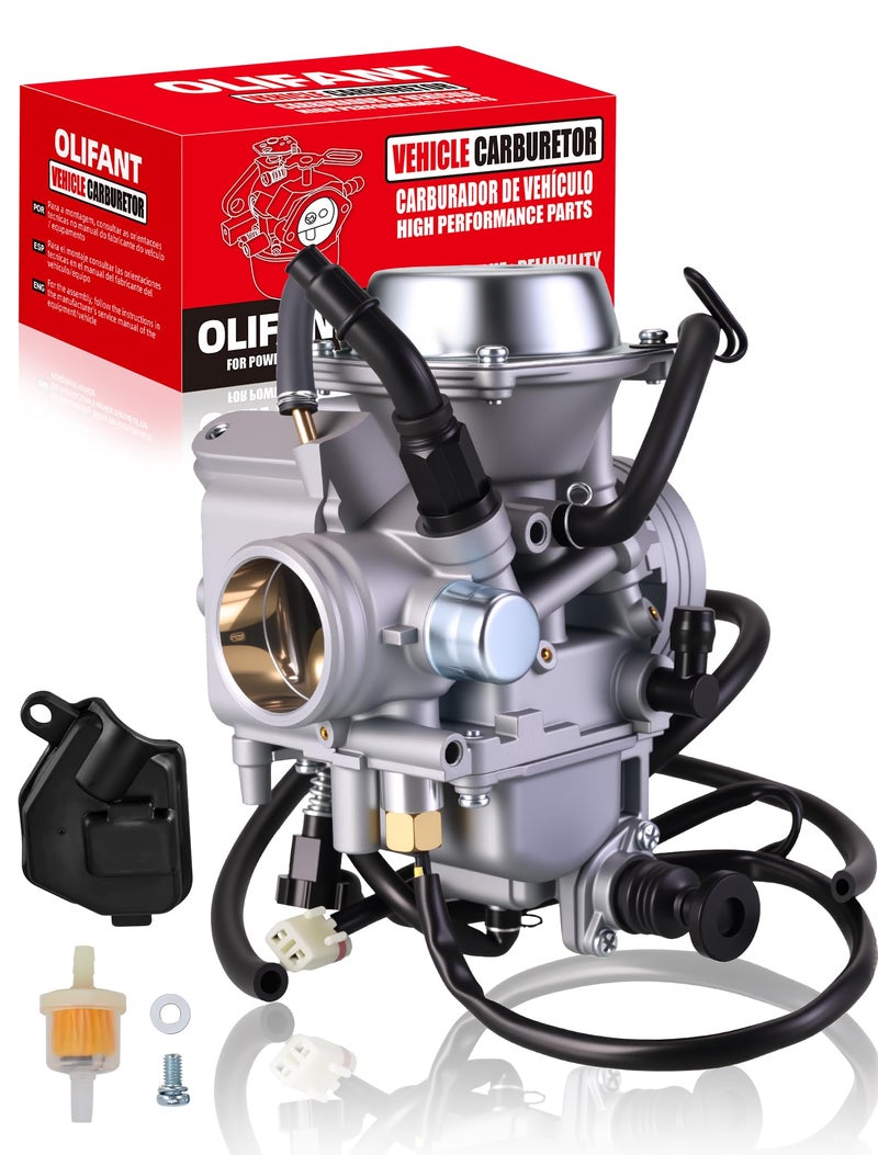 OLIFANT Carburetor For Honda Rancher 350 TRX350 20002006 TRX350FE TRX350FM TRX350TM TRX350TE TRX350ES - Image 3