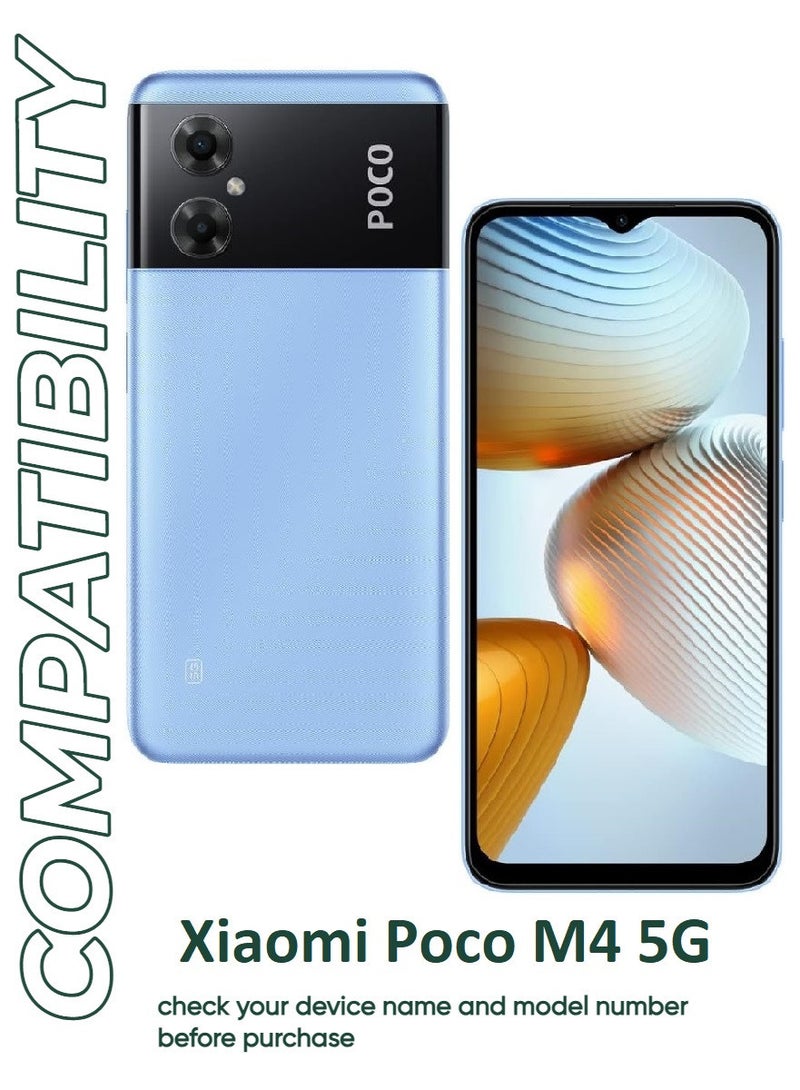 ACLIX Antistatic ESD Dustproof Premium Quality High Definition Tempered Glass Screen Protector Designed For Xiaomi Poco M4 5G - Image 3