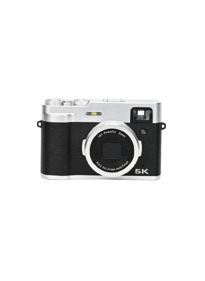 PROMAGE PROMAGE Digital Camera PC225 Black - 5K Ultra HD Vlogging Camera with 18X Powerful Zoom, Auto Focus & Retro Design | High-Resolution Point & Shoot Camcorder  - Image 1