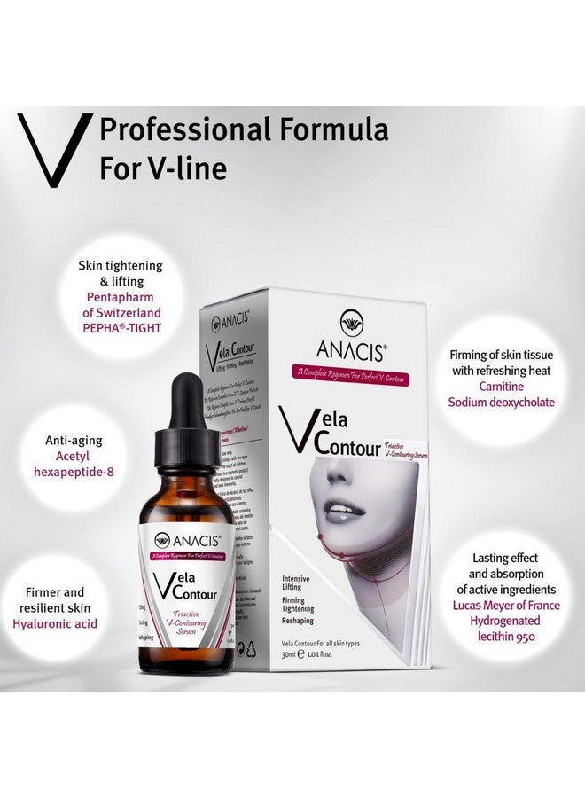 Anacis Advanced Neck Serum - V line Jawline - Fine Lines - Neck Wrinkles - Sagging Skin - Serum for Women and Men. Anacis 30ml - Image 4