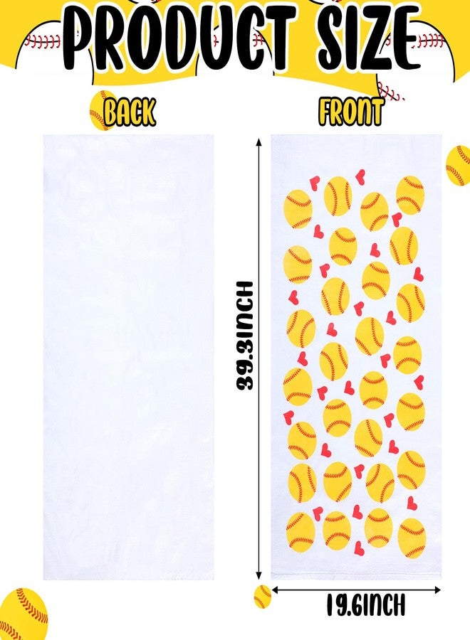 Ribbonlic 16 Pcs Potato Sack Race Bags Large Softball Race Bags for Family Outdoor Sport Game Decorations for Adults and Kids Bean Sack Games Set Outside Yard Birthday Party Supplies 40 x 20 Inches - Image 4