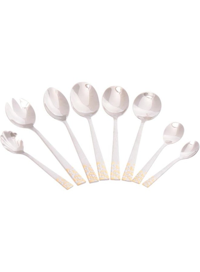 Oxford 86-Piece Spoon Bag Wood x Oxford Leather MD-35GL - Image 5