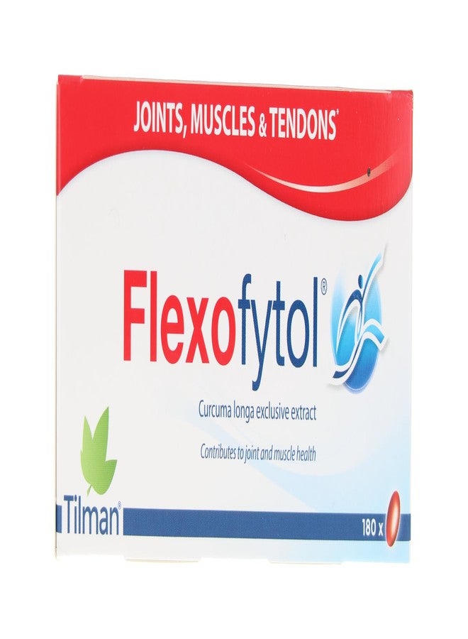 Flexofytol مستخلص الكركم المحسن بيولوجيًا فليكسوفيتول للمفاصل والتهاب المفاصل - 180 كبسولة هلامية - Image 4