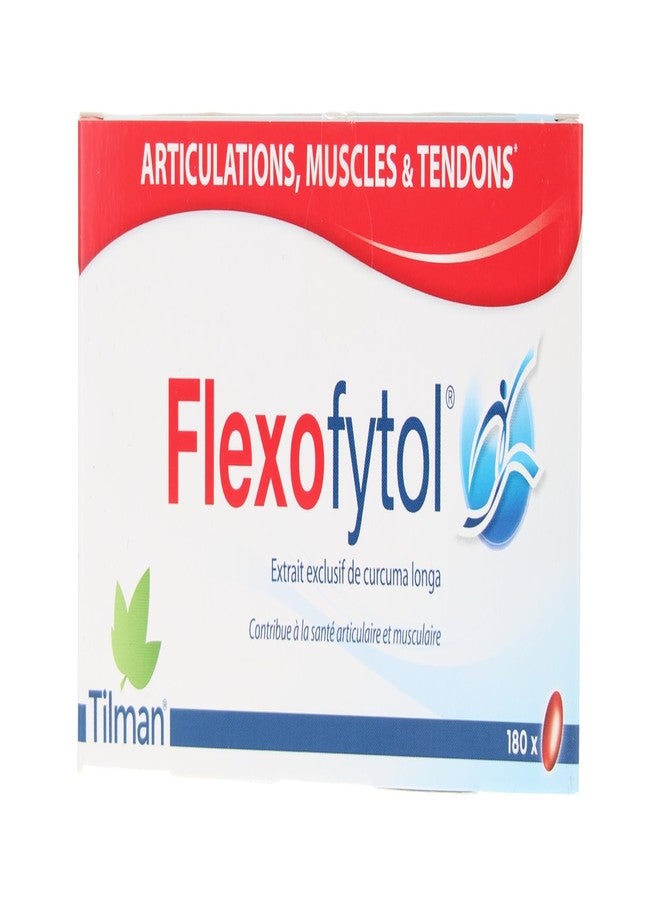 Flexofytol مستخلص الكركم المحسن بيولوجيًا فليكسوفيتول للمفاصل والتهاب المفاصل - 180 كبسولة هلامية - Image 3