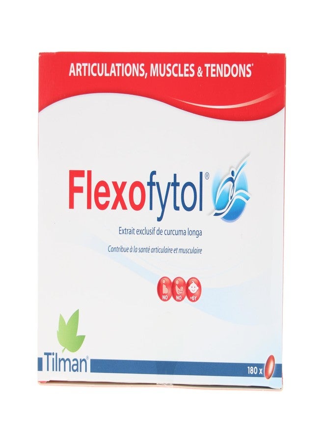 Flexofytol مستخلص الكركم المحسن بيولوجيًا فليكسوفيتول للمفاصل والتهاب المفاصل - 180 كبسولة هلامية - Image 2