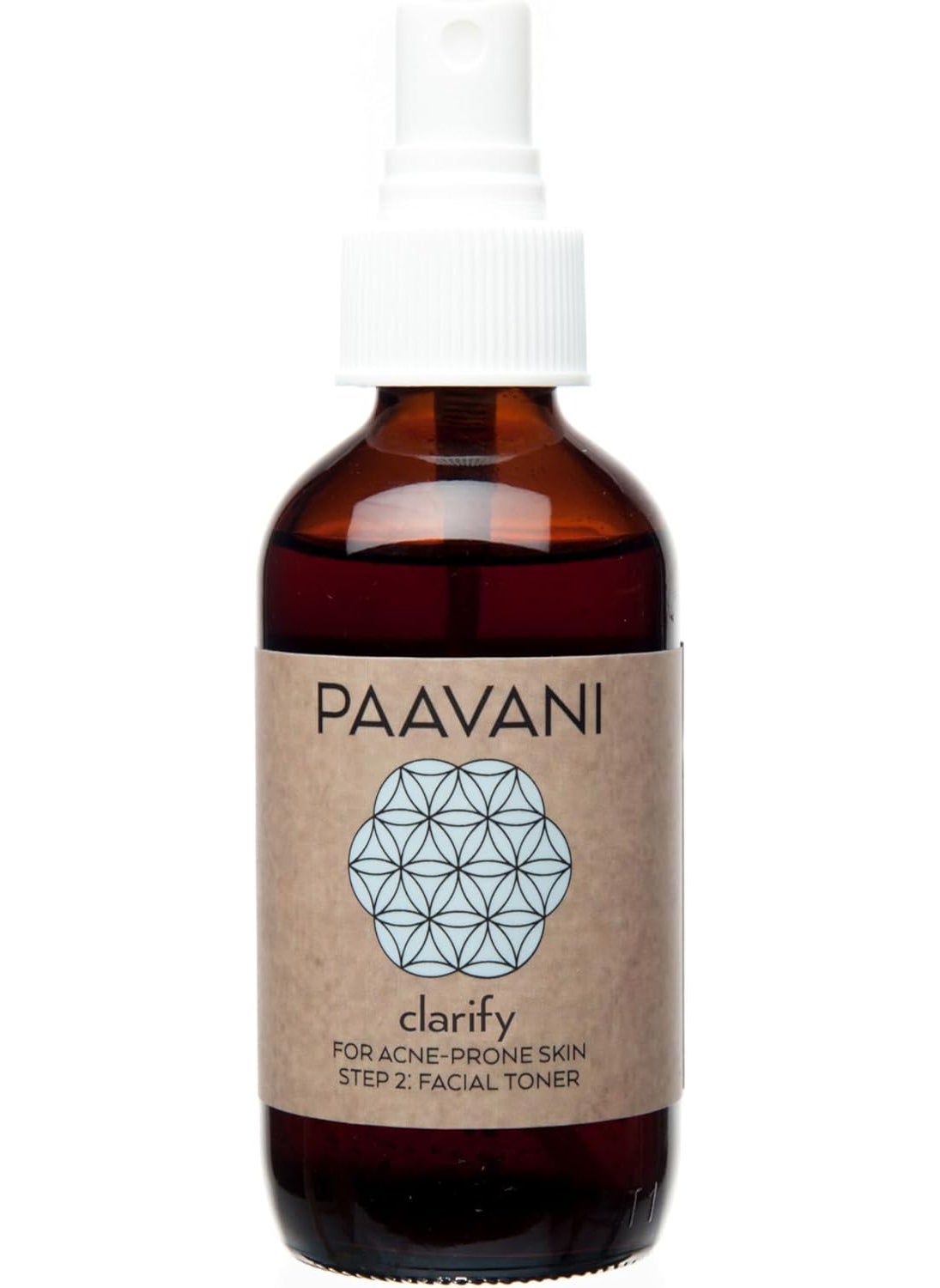 PAAVANI PAAVANI Ayurveda Clarifying Toner  100 Organic Made in USA  Ayurvedic Skincare for Acne Prone Skin  4 oz 