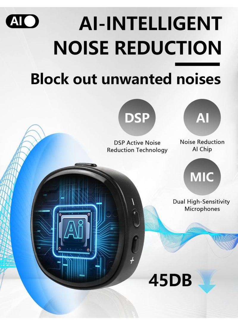 128GB Digital Magnetic Voice Recorder with Speaker Instant Playback and USB Flash Drives- 2000 Hours Voice Activated Recorder Portable Tape Recorder Small Audio Recorder for Lectures Meetings Interviews - Image 5