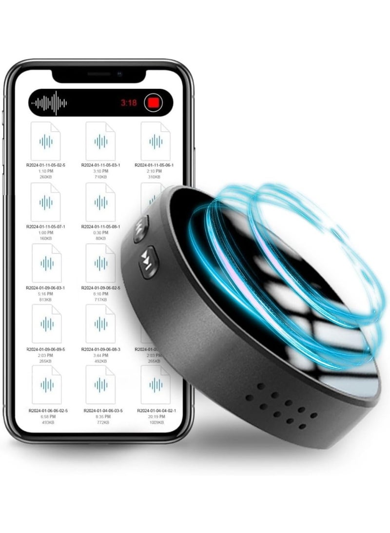 128GB Digital Magnetic Voice Recorder with Speaker Instant Playback and USB Flash Drives- 2000 Hours Voice Activated Recorder Portable Tape Recorder Small Audio Recorder for Lectures Meetings Interviews - Image 1