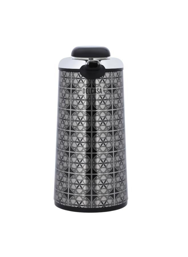 DELCASA 1.9 Liter Stainless Steel Vacuum Flask | ASBESTOS Free Inner | Portable & Leak-Resistant | Keeps Drink Hot Or Cold For Hours - Image 2