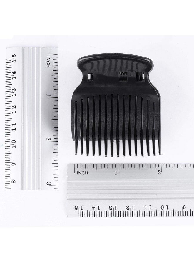 Tbestmax 24 Hot Roller Clips For Hair Curler Claw Clip Replacement Hair Section Styling For Women Girls Black - Image 4