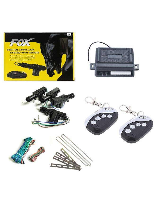 Fox Central Lock Focus offers complete protection for your car with a smart and fast locking system  -Y17 - Image 1