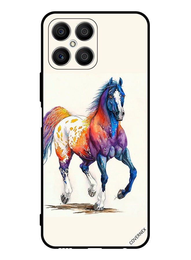 Covernex Protective Case Cover For Honor X8 Colorful Horse - Image 1