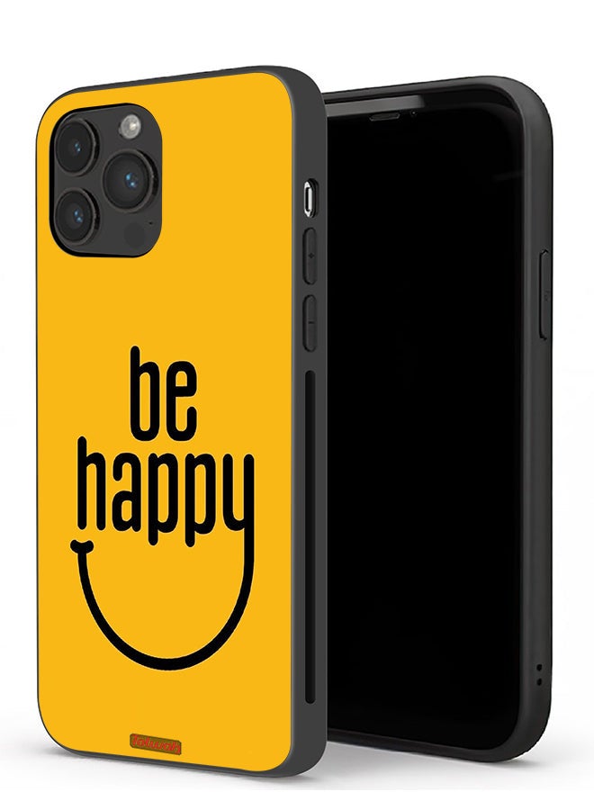Tolwak Apple iPhone 13 Pro Protective Case Be Happy - Image 1
