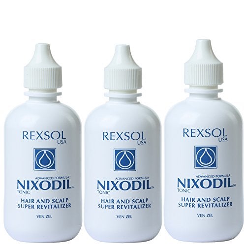 REXSOL Nixodil Hair and Scalp Super Revitalizer | With Live Yeast Cell Derivatives, Biotin, Lecithin, Swertia Extract & Lavender Oil. (Pack of 3, 120 ml/4.2 fl oz Each, 360 ml/ 12.6 fl oz Total) - Image 1