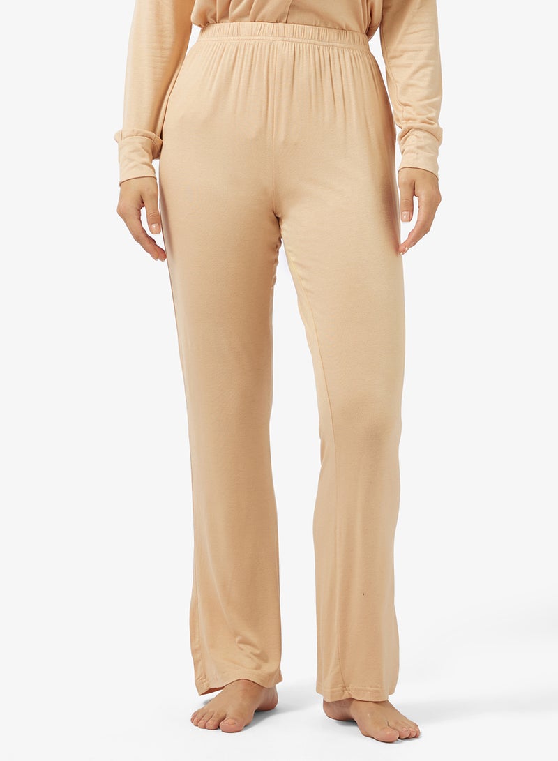 Ginger Modal Soft Touch Shirt & Pyjama Loungewear Set - Image 4