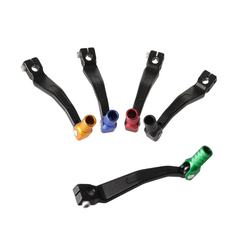Foldable Off Road Motorcycle Gear Lever Green For KLX230 CRF300 YZ125 YZ250 Models - Image 5