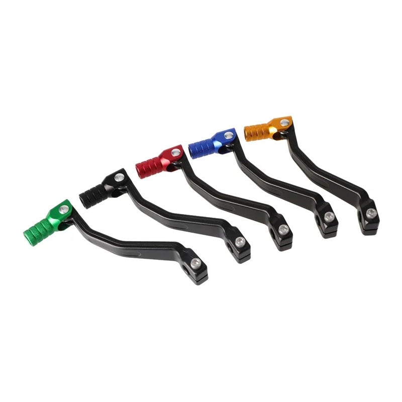 Foldable Off Road Motorcycle Gear Lever Green For KLX230 CRF300 YZ125 YZ250 Models - Image 3