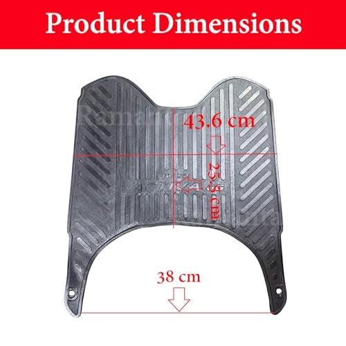 Ramanta Activa 6G Foot Mat | Anti Skid Washable Foot Mat | Reusable Floor Mat | Fine Quality 3D PVC Scooter Mat | Scooty Activaa Mat | Premium Comfort Durability Compatible Only with Activa 6G (1 PC) - Image 2