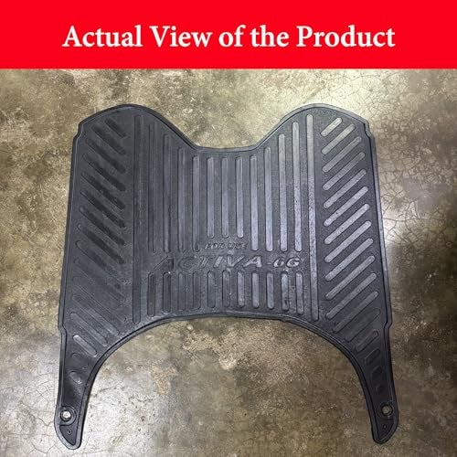 Ramanta Activa 6G Foot Mat | Anti Skid Washable Foot Mat | Reusable Floor Mat | Fine Quality 3D PVC Scooter Mat | Scooty Activaa Mat | Premium Comfort Durability Compatible Only with Activa 6G (1 PC) - Image 4