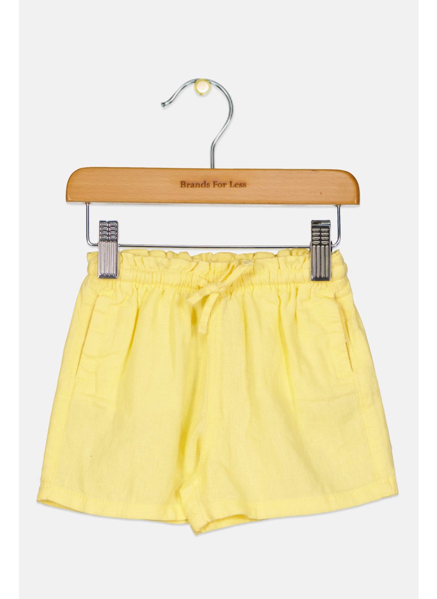 Toddler Girl Plain Short, Yellow - pzsku/Z571BE72F055E0E6EBD4DZ/45/_/1737642335/3e15000e-f841-49a0-b792-099b0022ae42