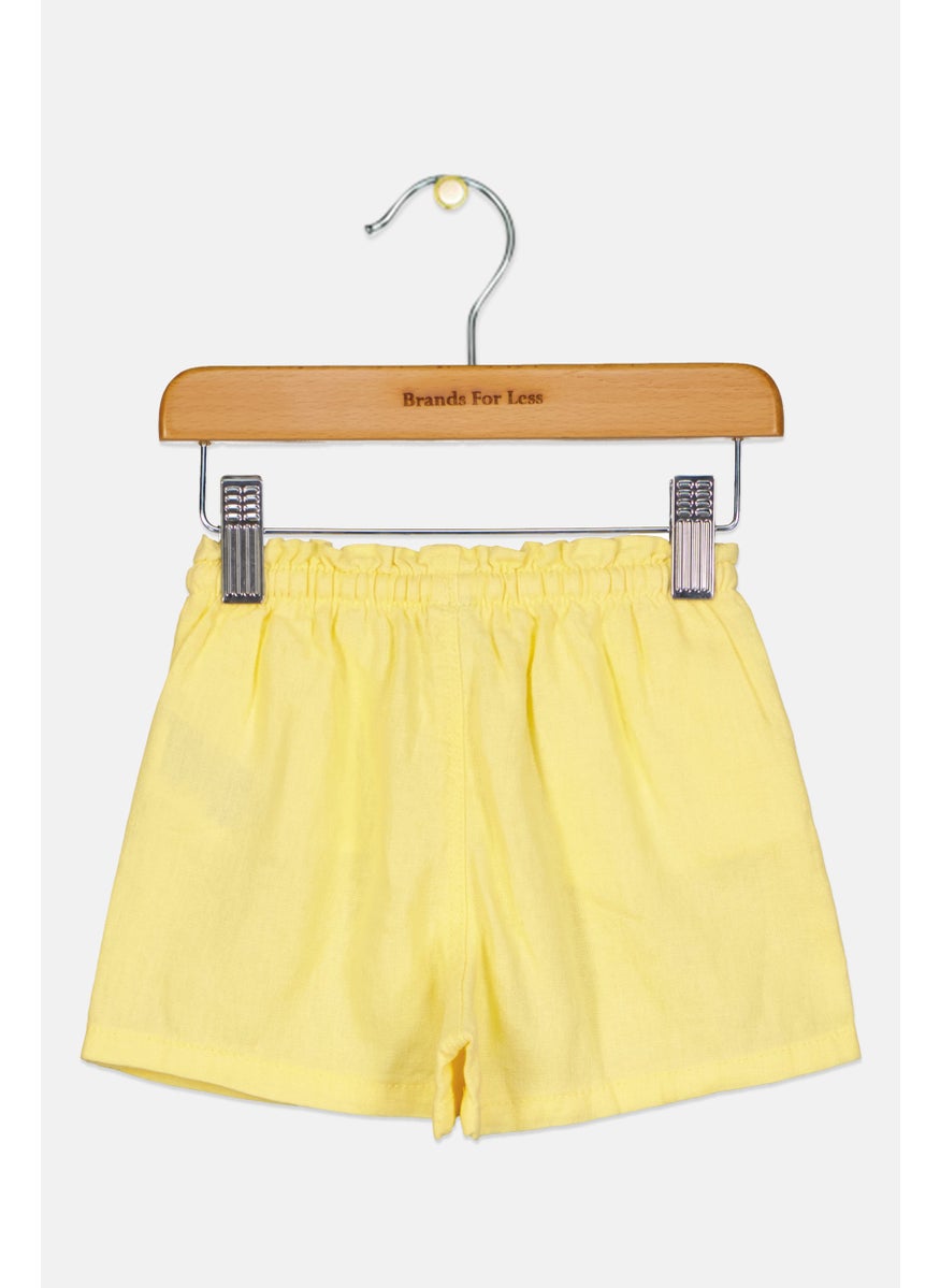 Toddler Girl Plain Short, Yellow - pzsku/Z571BE72F055E0E6EBD4DZ/45/_/1737642338/e665b0f7-cf5e-4086-9dd4-8b80ebfd9cf7