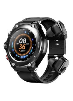 xozgdovg Smart Watch With Wireless Earbuds Black  - Image 1