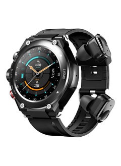 xozgdovg Smart Watch With Wireless Earbuds Black  - Image 4