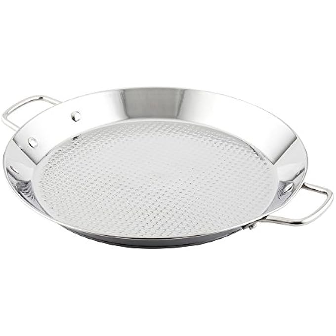 ريستورنت وير Rwt0454 مقلاة بايلا من الفولاذ المقاوم للصدأ باللون الفضي - Image 2