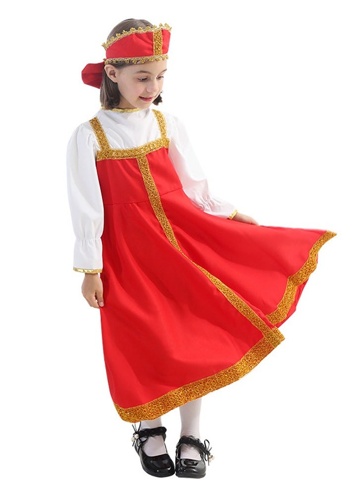 Al Aoyama - Al Aoyama Traditional costumes for girls Children's Day party performance dance costumes - Image 1