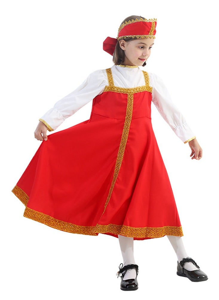 Al Aoyama - Al Aoyama Traditional costumes for girls Children's Day party performance dance costumes - Image 1
