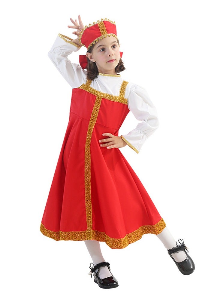 Al Aoyama - Al Aoyama Traditional costumes for girls Children's Day party performance dance costumes - Image 1