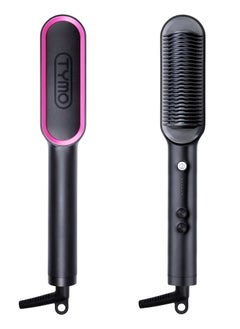 TYMO Ring Hair Straightening Brush TY.HC100.BK - Black  - Image 1