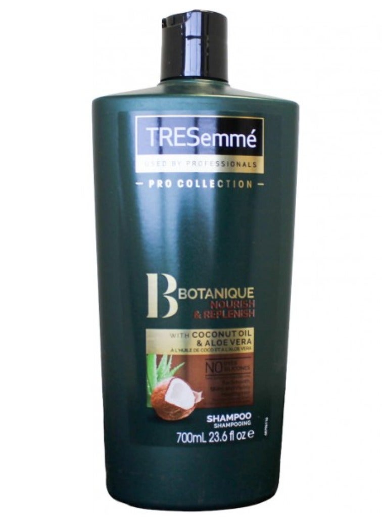 تريزيميه شامبو بوتانيكس المغذي والمجدد بزيت جوز الهند والصبار 700 مل