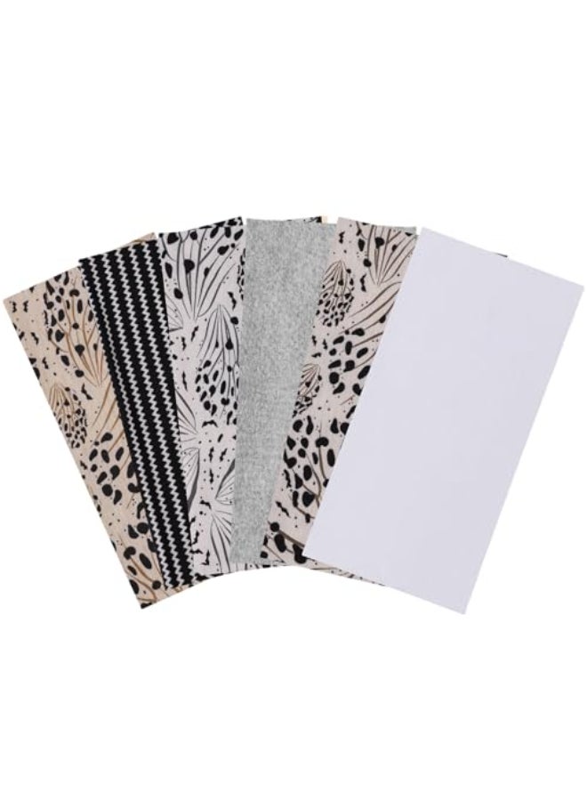 obeoby Leopard Print Headbands 6Pcs NonSlip Wide Hairband for Daily Wear Outdoor for Women Girls - Image 1