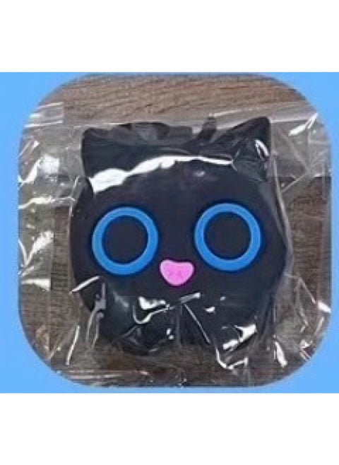 2024 Cartoon British Rules 20W Fast Charging Head Protective Cover For Apple 20WPD Charger Folding Three-plug-Specifications:Black Cat 4-piece Set