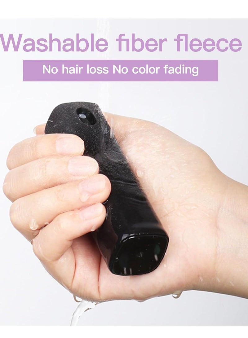 Touchscreen Screen Cleaner Kit 2 Pcs, Phone, Tablet and Car Screen Cleaner, Two in One Spray and Microfiber Cloth(Grey&Pink)  - Image 3