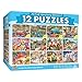 MasterPieces Jigsaw Puzzle 12Pack Bundle Set Artist Gallery Collection Series 2 Landscape and Animal Puzzles Family Fun for Adults and Kids - Image 3