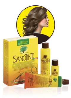 Sanotint SENSITIVE HAIR COLOR N. 72 Bright Ash Chestnut 125 Ml 