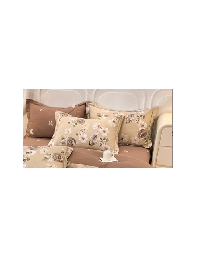 Generic Bed Sheet Style — French High-End 60 Thread Pure Cotton Embroidered Bedding Four Piece Set  - Image 2