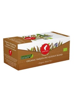 JULIUS MEINL Julius Meinl Organic Darjeeling Queen Blend Black Tea 25ct - Plastic Free Packaging Biodegradable Filter  - Image 1