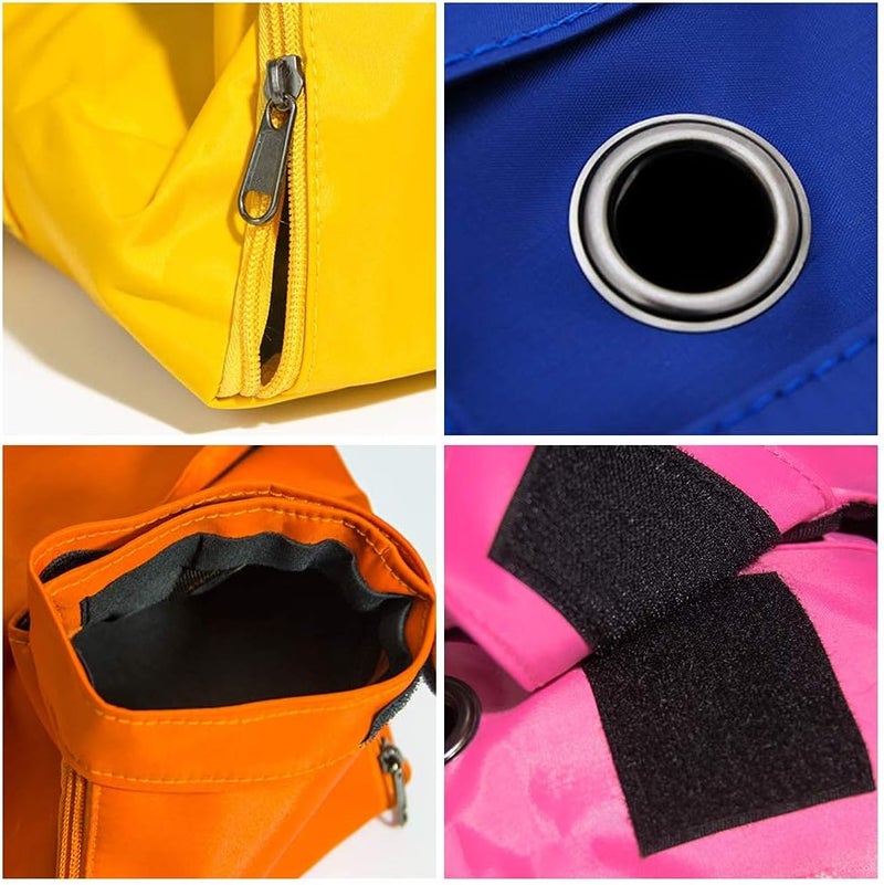 Luckam Cat Nail Trimming Restraint Bag - Anti-Scratching Grooming Bag for Medical Examination (Orange-M) - Essential Tool for Claw Care - Image 4